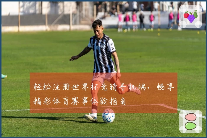 轻松注册世界杯竞猜手机端，畅享精彩体育赛事体验指南