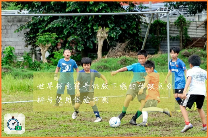 世界杯竞猜手机版下载的优缺点分析与使用体验评测